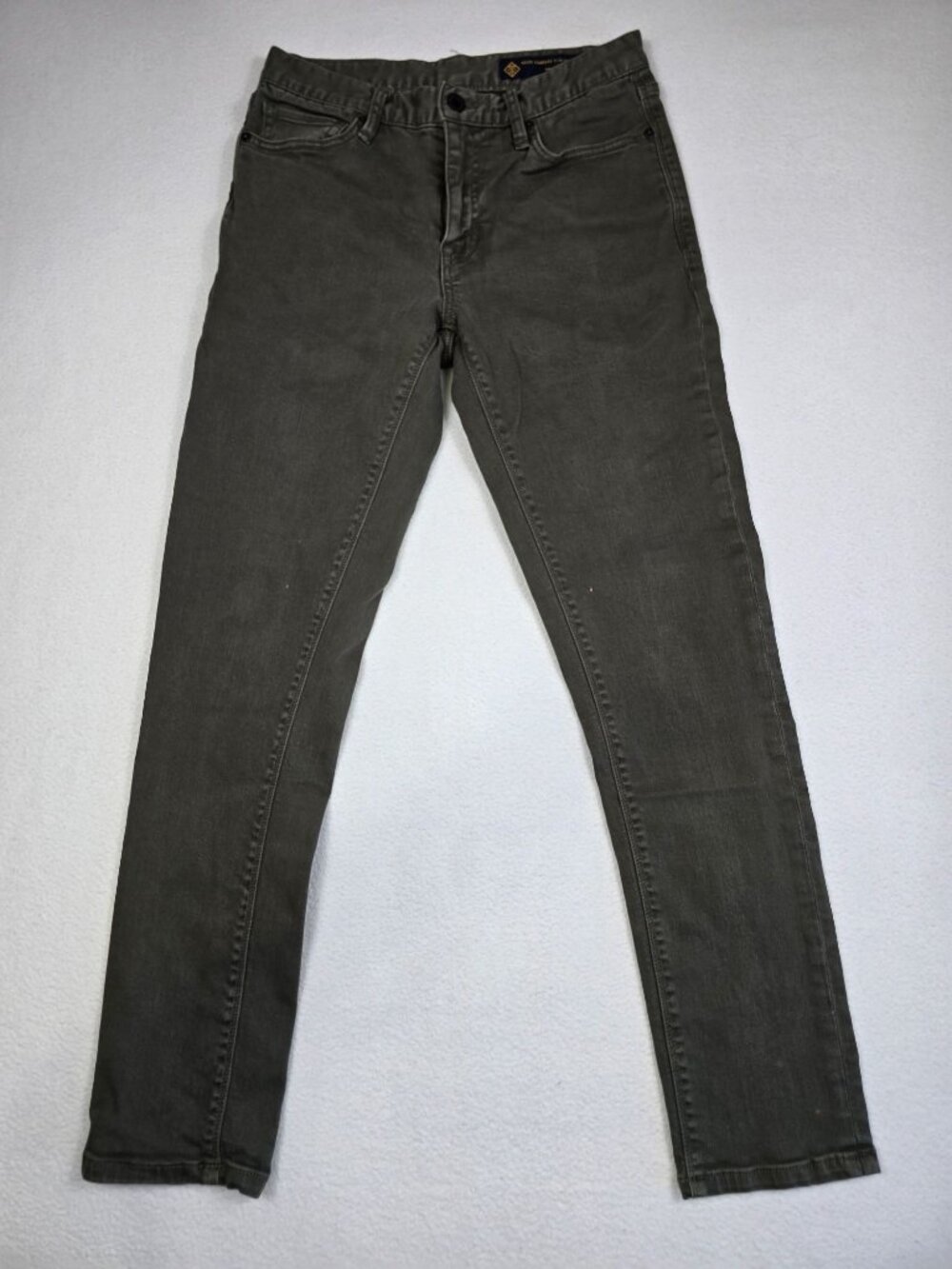 Roark Standard Mens 30x32 Slim Fit Jeans Green